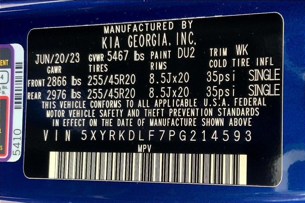 new 2023 Kia Sorento car, priced at $38,035