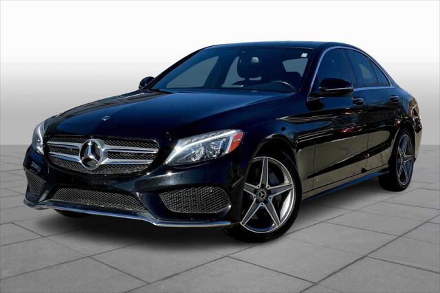 used 2018 Mercedes-Benz C-Class car, priced at $18,706