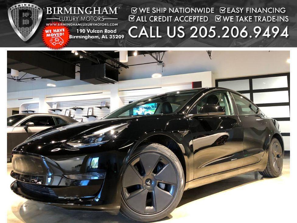 used 2022 Tesla Model 3 car, priced at $23,448