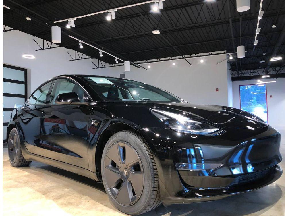 used 2022 Tesla Model 3 car, priced at $23,448