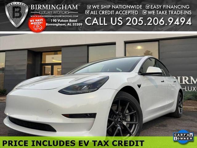 used 2021 Tesla Model 3 car, priced at $24,401