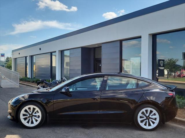 used 2021 Tesla Model 3 car, priced at $27,999