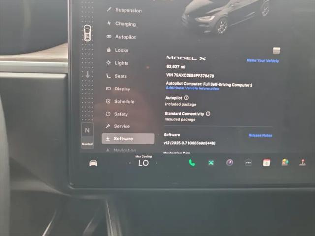 used 2023 Tesla Model X car, priced at $44,999