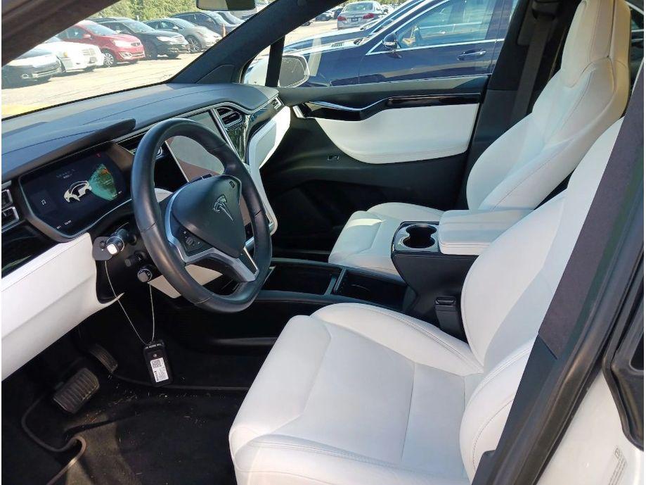 used 2018 Tesla Model X car, priced at $34,999