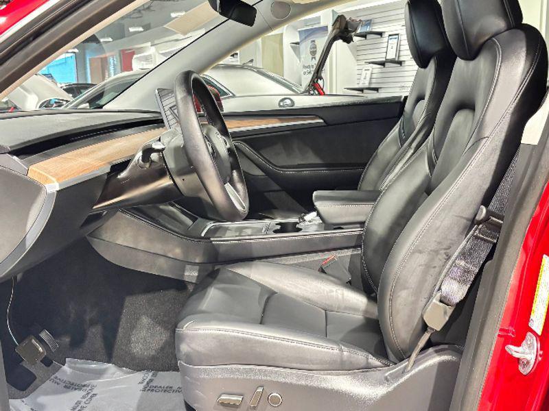 used 2025 Tesla Model Y car, priced at $35,999