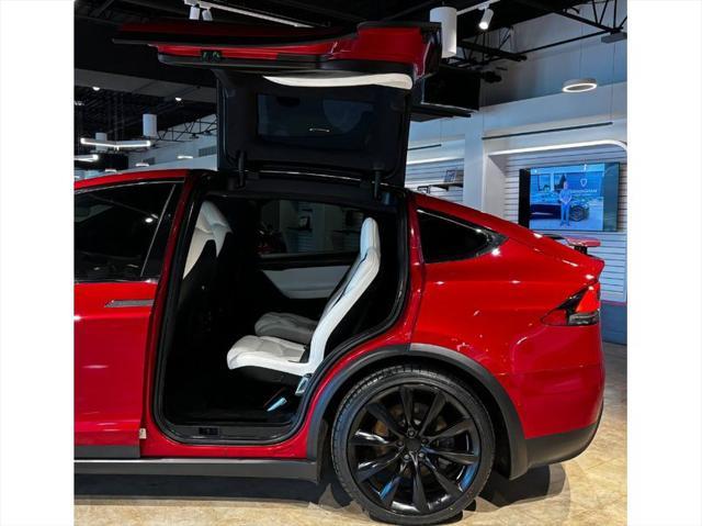 used 2021 Tesla Model X car, priced at $39,999