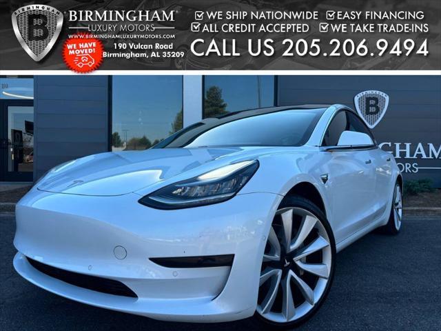 used 2018 Tesla Model 3 car, priced at $15,999