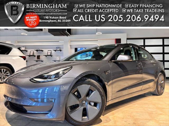 used 2021 Tesla Model 3 car, priced at $23,999