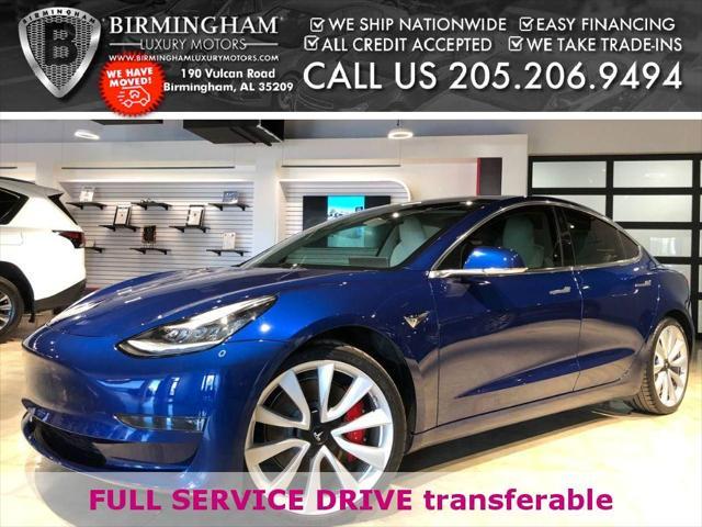 used 2019 Tesla Model 3 car, priced at $27,999