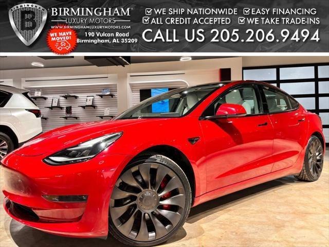 used 2022 Tesla Model 3 car, priced at $28,999