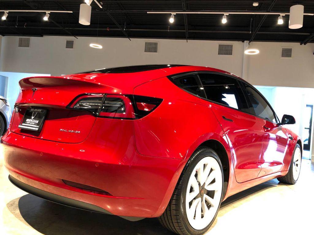 used 2022 Tesla Model 3 car, priced at $21,999