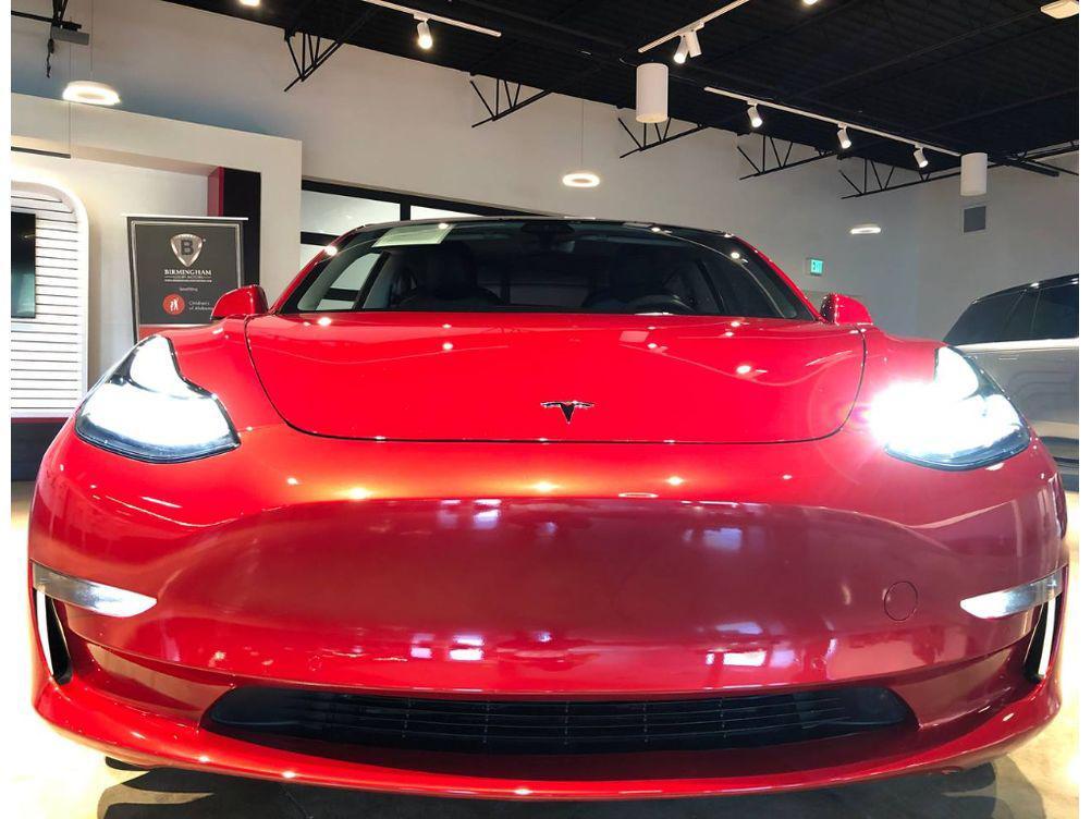 used 2022 Tesla Model 3 car, priced at $21,999