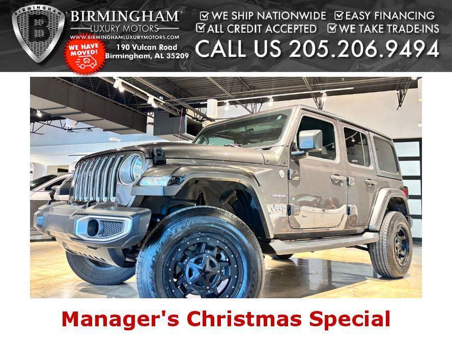 used 2018 Jeep Wrangler Unlimited car, priced at $19,999