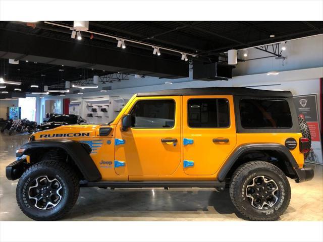used 2021 Jeep Wrangler Unlimited 4xe car, priced at $35,999
