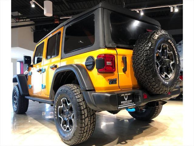 used 2021 Jeep Wrangler Unlimited 4xe car, priced at $35,999