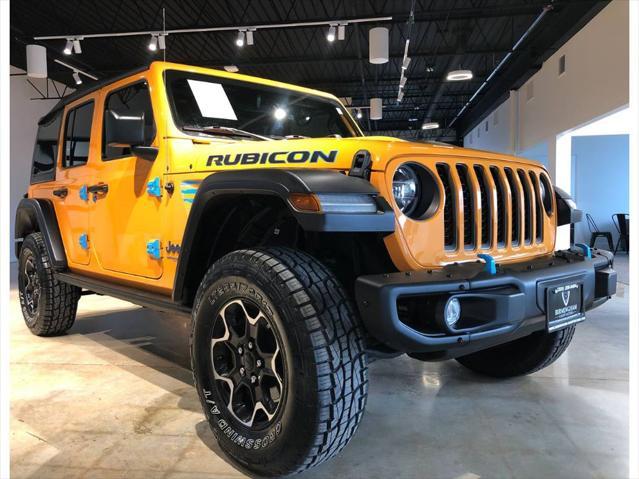 used 2021 Jeep Wrangler Unlimited 4xe car, priced at $35,999
