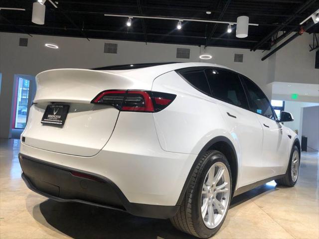 used 2021 Tesla Model Y car, priced at $27,999