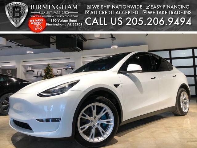 used 2021 Tesla Model Y car, priced at $27,999