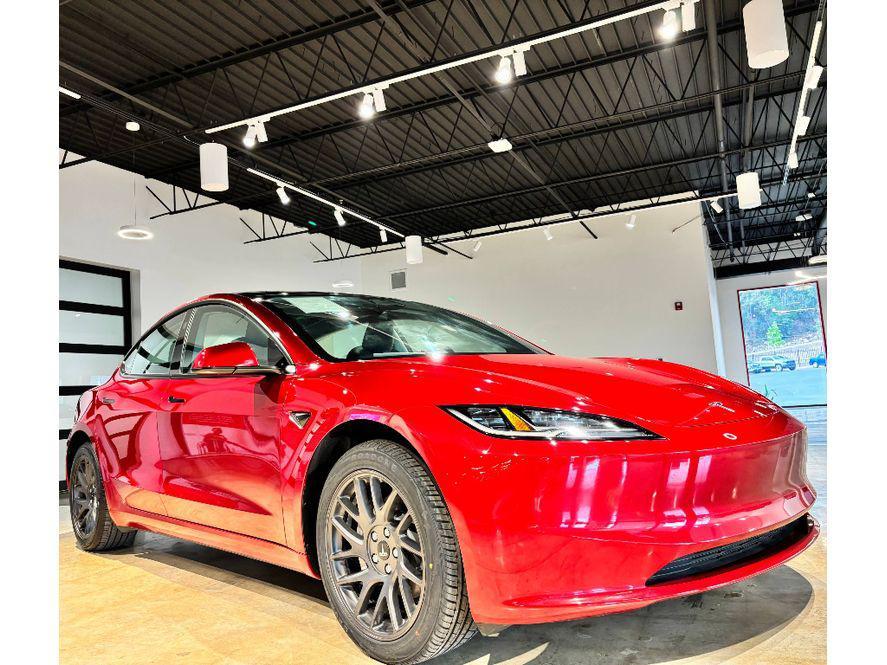 used 2025 Tesla Model 3 car, priced at $34,999