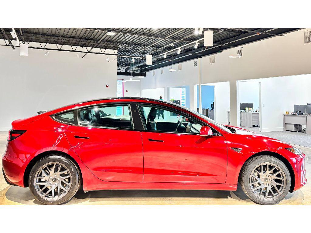 used 2025 Tesla Model 3 car, priced at $34,999