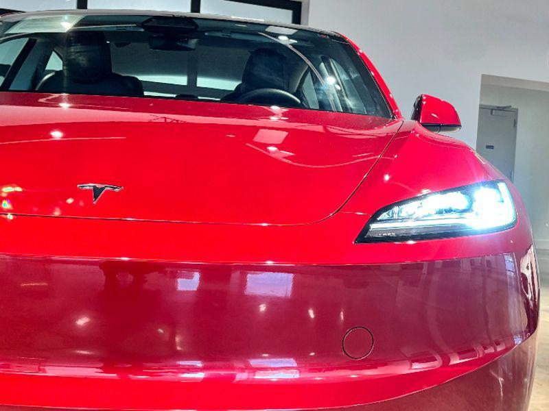 used 2025 Tesla Model 3 car, priced at $34,999
