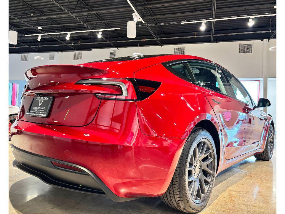used 2025 Tesla Model 3 car, priced at $34,999