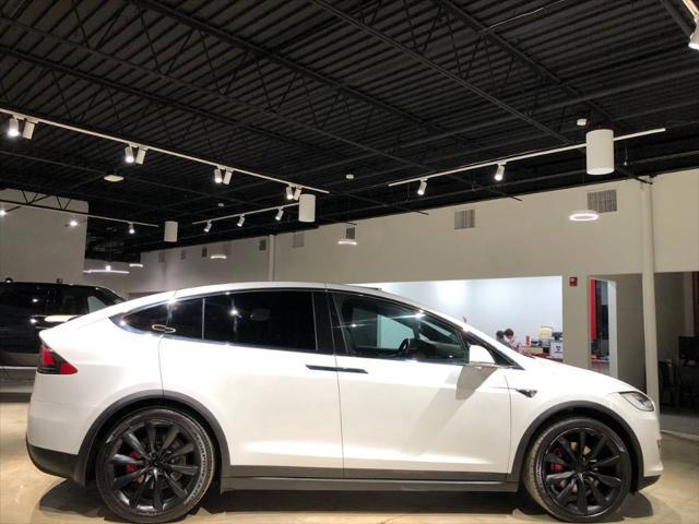 used 2020 Tesla Model X car, priced at $36,999