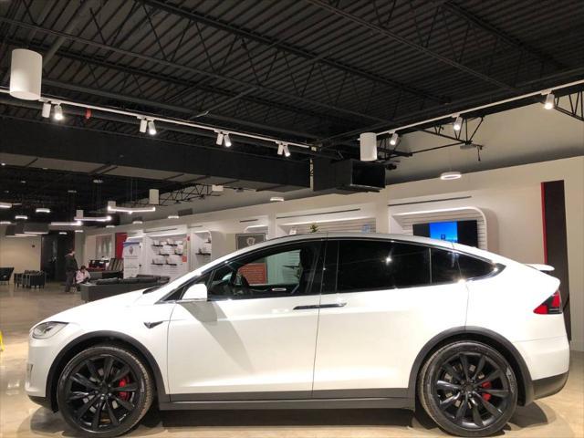 used 2020 Tesla Model X car, priced at $36,999