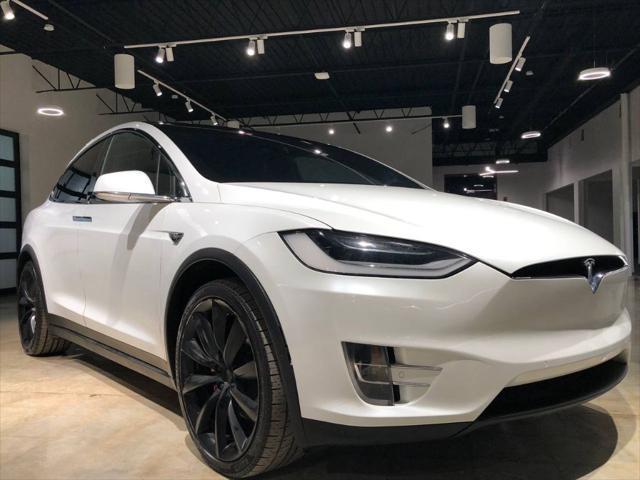 used 2020 Tesla Model X car, priced at $36,999