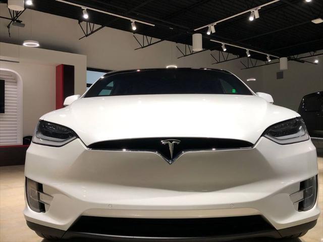 used 2020 Tesla Model X car, priced at $36,999