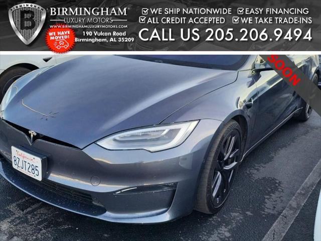 used 2022 Tesla Model S car, priced at $49,786