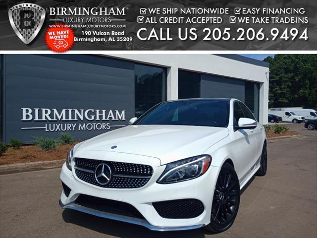 used 2017 Mercedes-Benz C-Class car, priced at $18,999