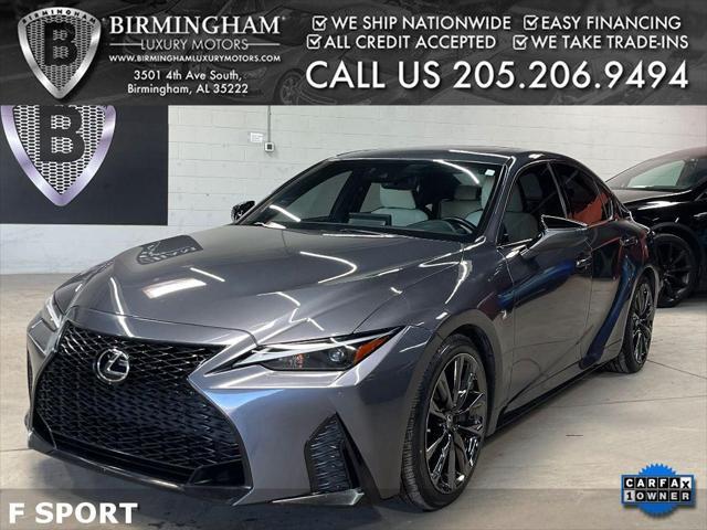 used 2021 Lexus IS 350 car, priced at $34,777