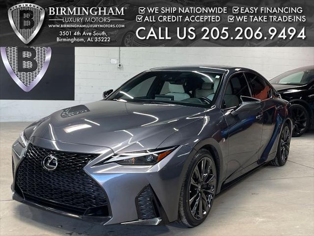 used 2021 Lexus IS 350 car, priced at $35,786
