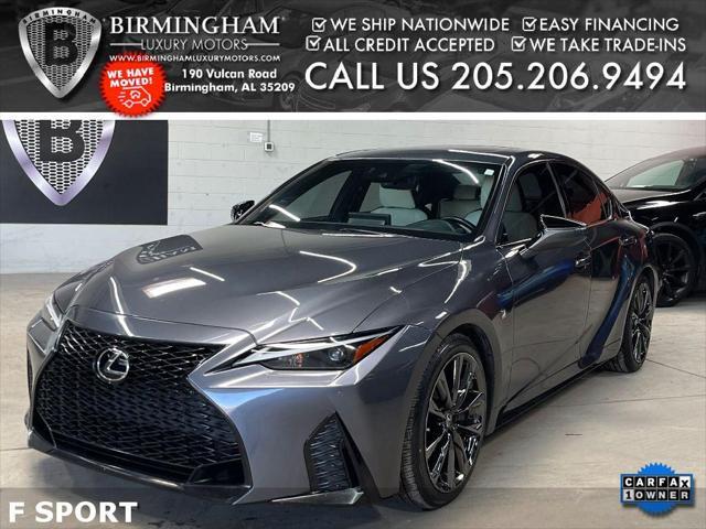 used 2021 Lexus IS 350 car, priced at $34,444