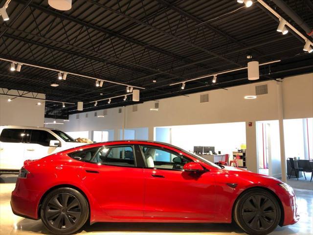 used 2022 Tesla Model S car, priced at $45,555