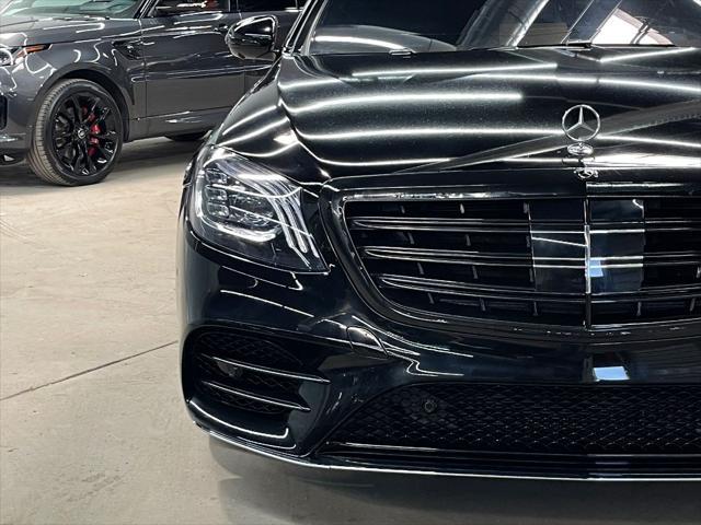 used 2018 Mercedes-Benz S-Class car, priced at $43,999