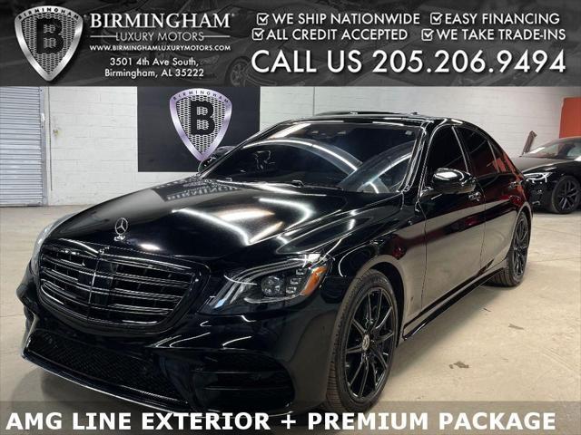 used 2018 Mercedes-Benz S-Class car, priced at $44,999