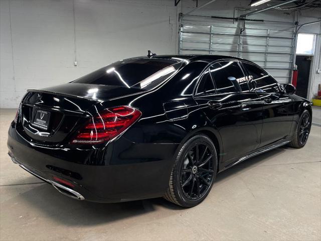 used 2018 Mercedes-Benz S-Class car, priced at $43,999