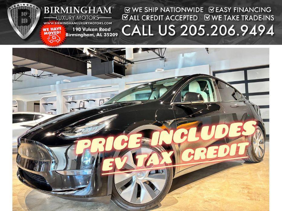 used 2021 Tesla Model Y car, priced at $16,999