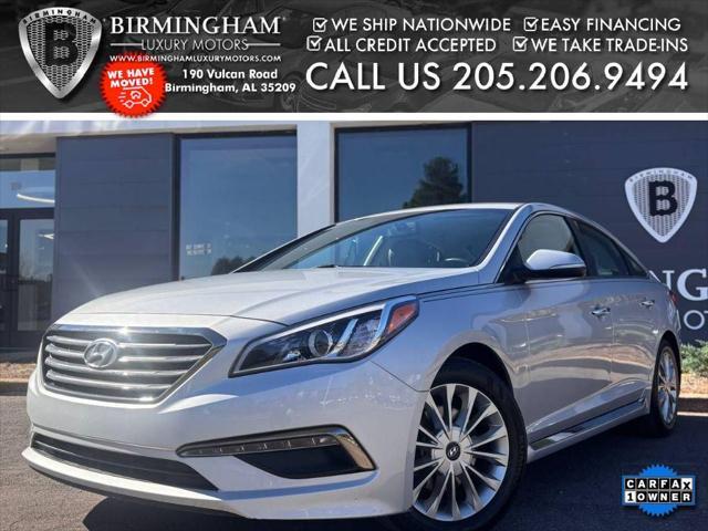 used 2015 Hyundai Sonata car, priced at $14,990