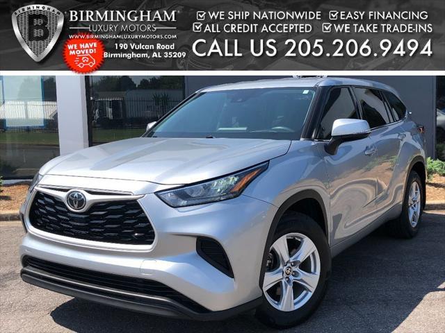 used 2020 Toyota Highlander car, priced at $23,786