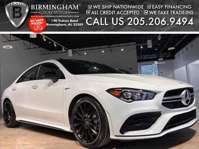 used 2023 Mercedes-Benz AMG CLA 35 car, priced at $38,999