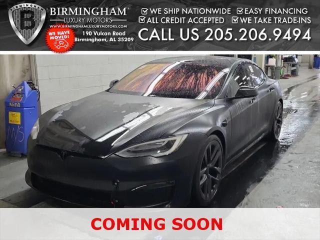 used 2021 Tesla Model S car, priced at $47,999