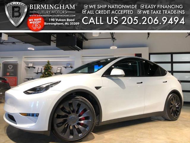 used 2022 Tesla Model Y car, priced at $29,999