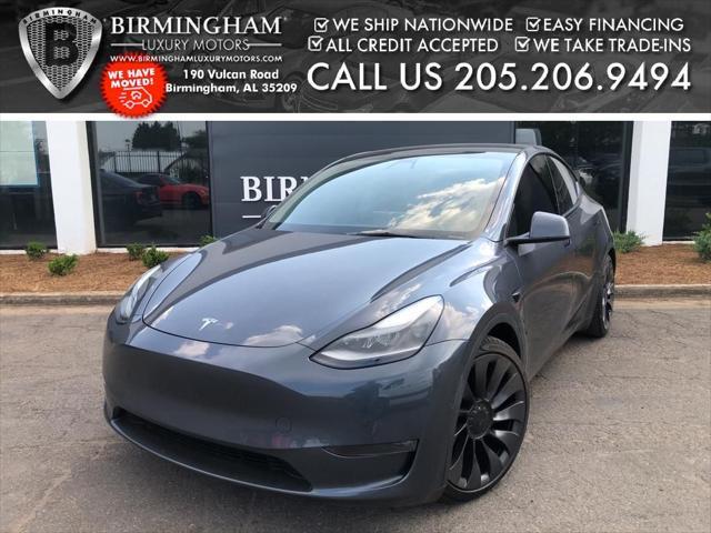 used 2021 Tesla Model Y car, priced at $32,999