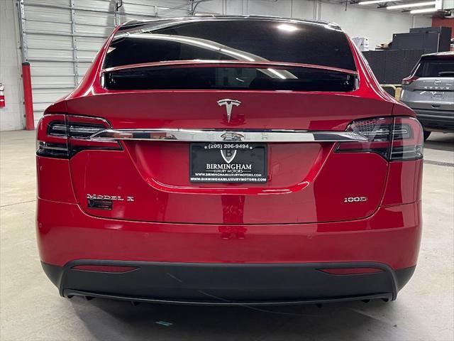used 2017 Tesla Model X car, priced at $27,999