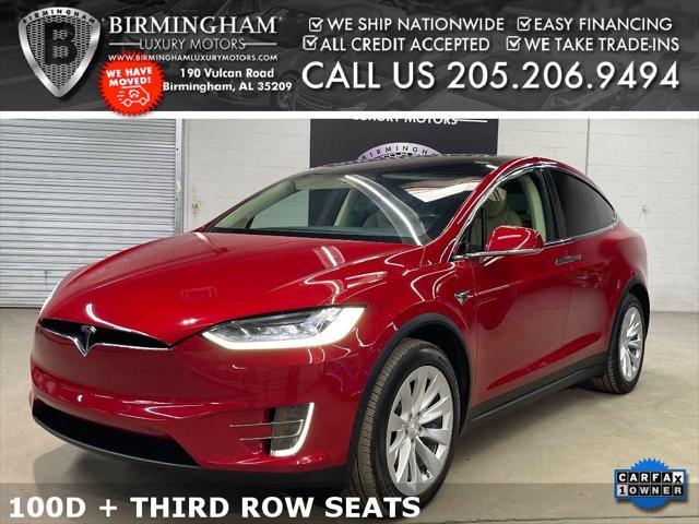 used 2017 Tesla Model X car, priced at $28,777