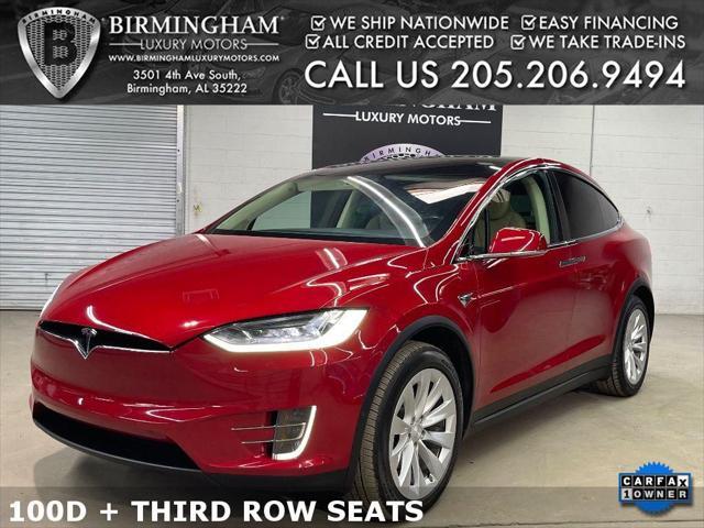 used 2017 Tesla Model X car, priced at $28,999