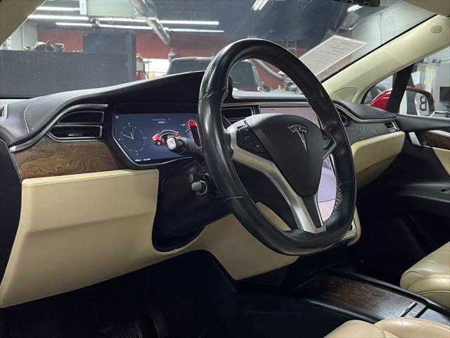 used 2017 Tesla Model X car, priced at $27,999